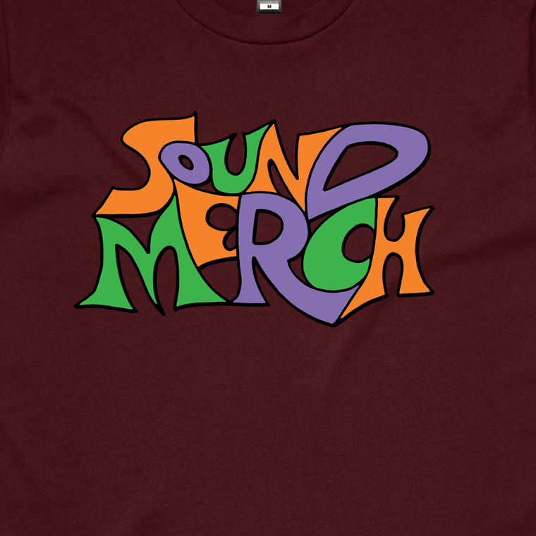 Real Life Record Store / Burgundy T-Shirt