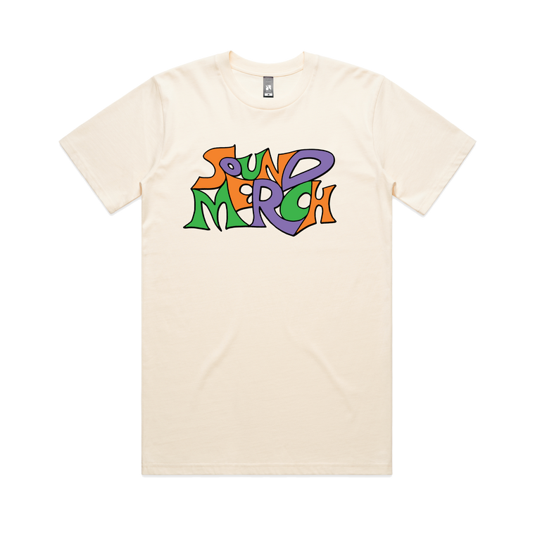Real Life Record Store / Ecru T-Shirt