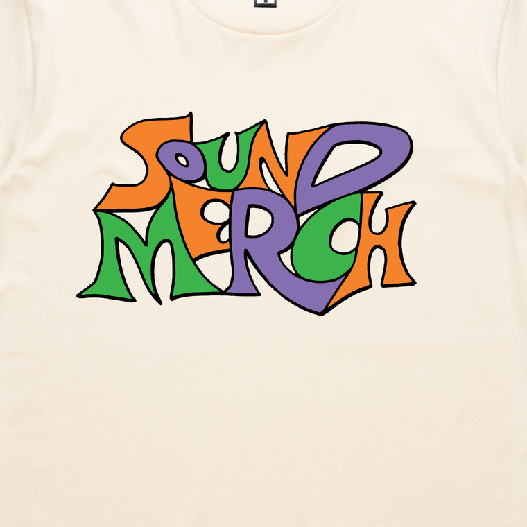 Real Life Record Store / Ecru T-Shirt