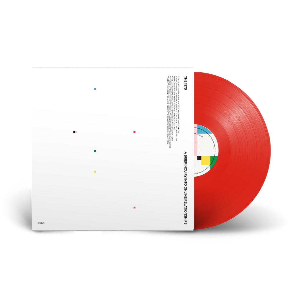The 1975 / A Brief Inquiry Into Online Relationships 2xLP Red Vinyl Australian Only Exclusive