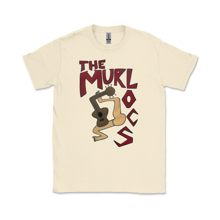 The Murlocs 'Shrimp Guitar Legs' Natural T-Shirt