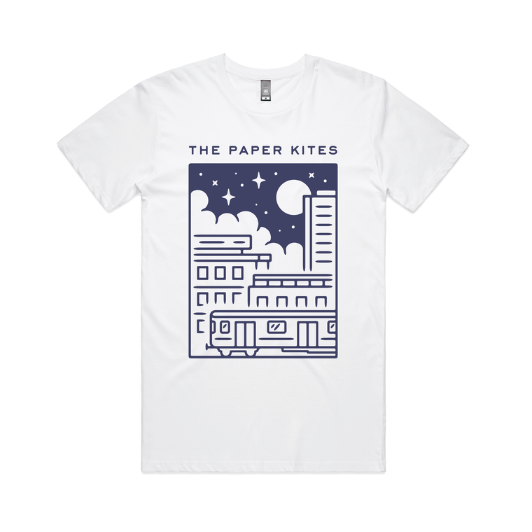 Train / White T-Shirt