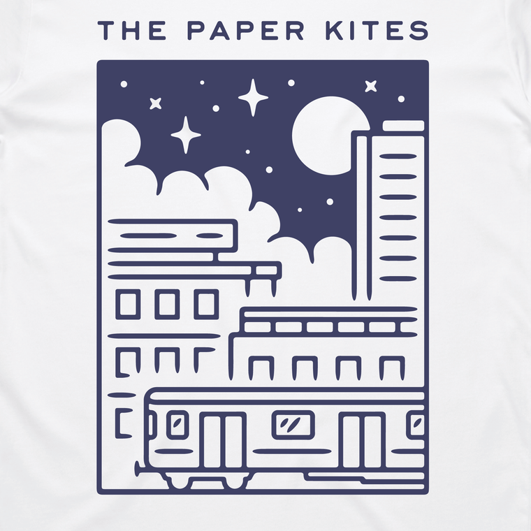 Train / White T-Shirt