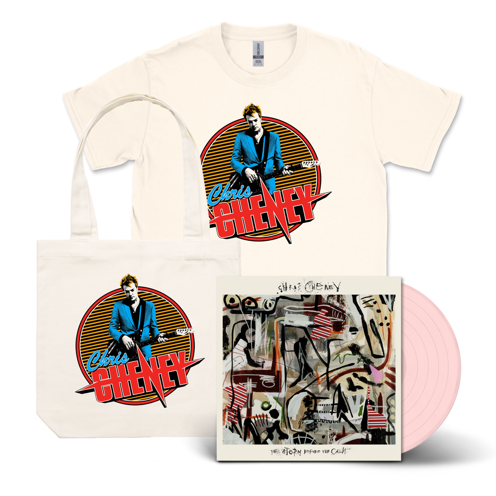 The Storm Before The Calm / LP Powder Pink Vinyl, T-Shirt & Tote Bundle