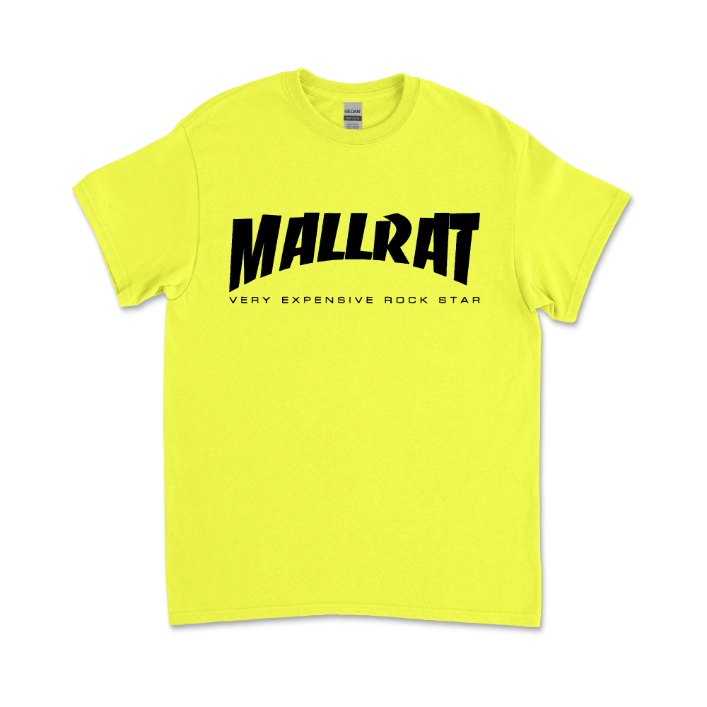 Mallrat / Original Thrasher Logo Fluro Yellow T-Shirt