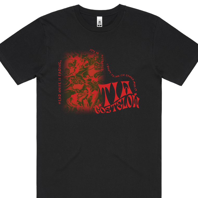 Tia Gostelow / Head Noise Black T-Shirt