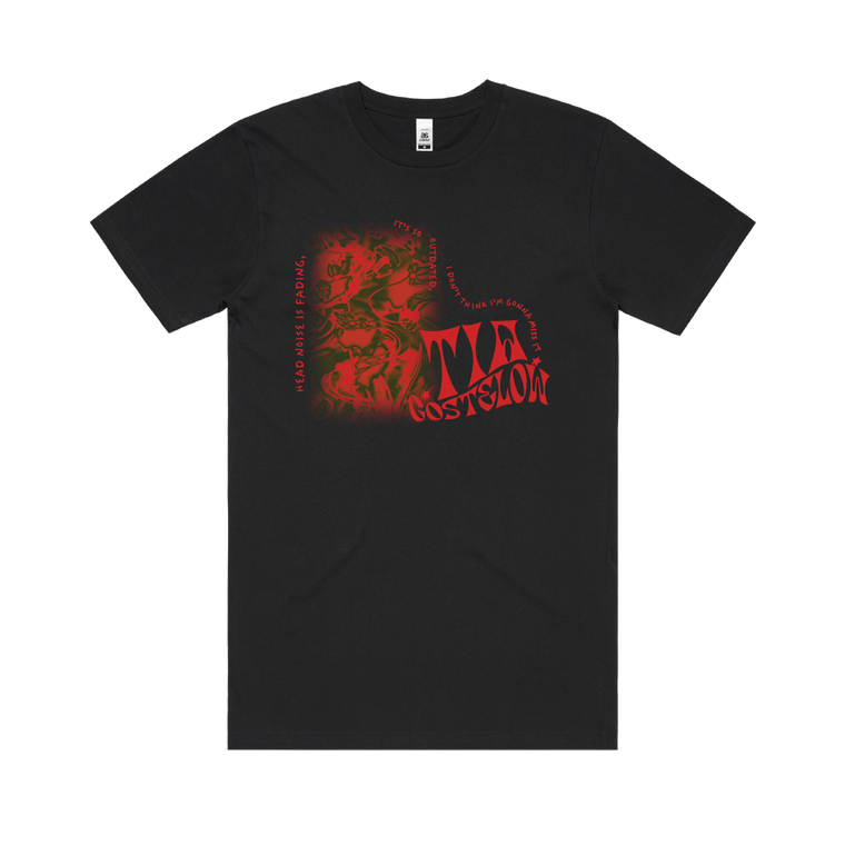 Tia Gostelow / Head Noise Black T-Shirt