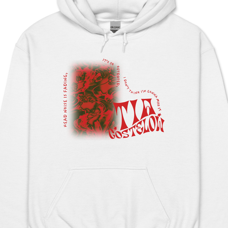 Tia Gostelow / Head Noise White Hood