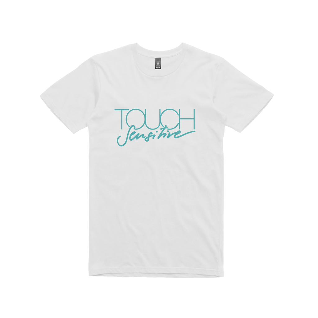 Touch Sensitive Logo / White T-Shirt