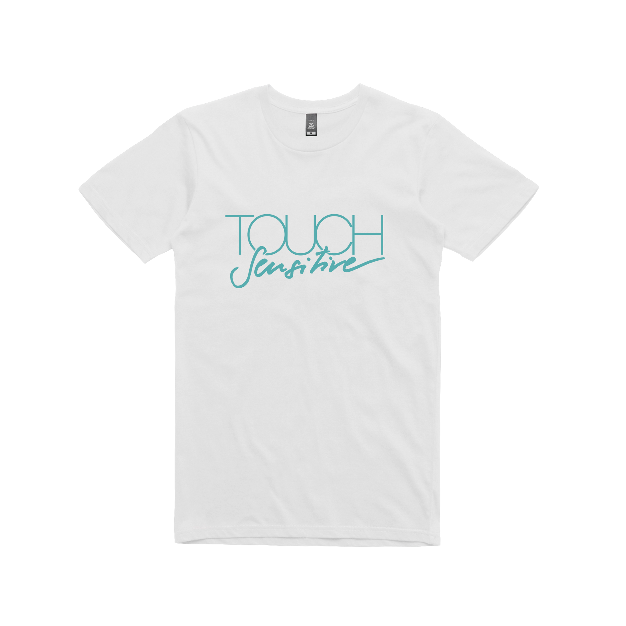 Touch Sensitive 'Logo'/ White TShirt.