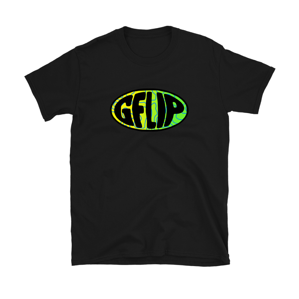 G FLIP / Trip Logo T-Shirt Black