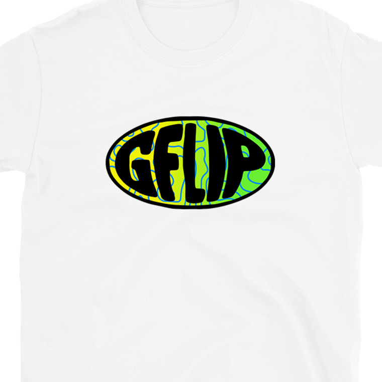 G FLIP / Trip Logo T-Shirt White