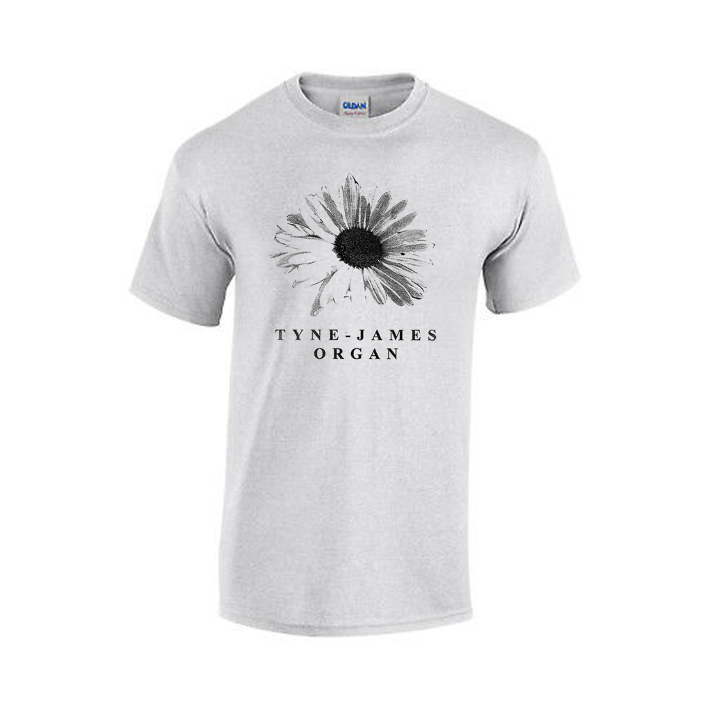 Tyne-James Organ / Flower Ash Grey T-Shirt