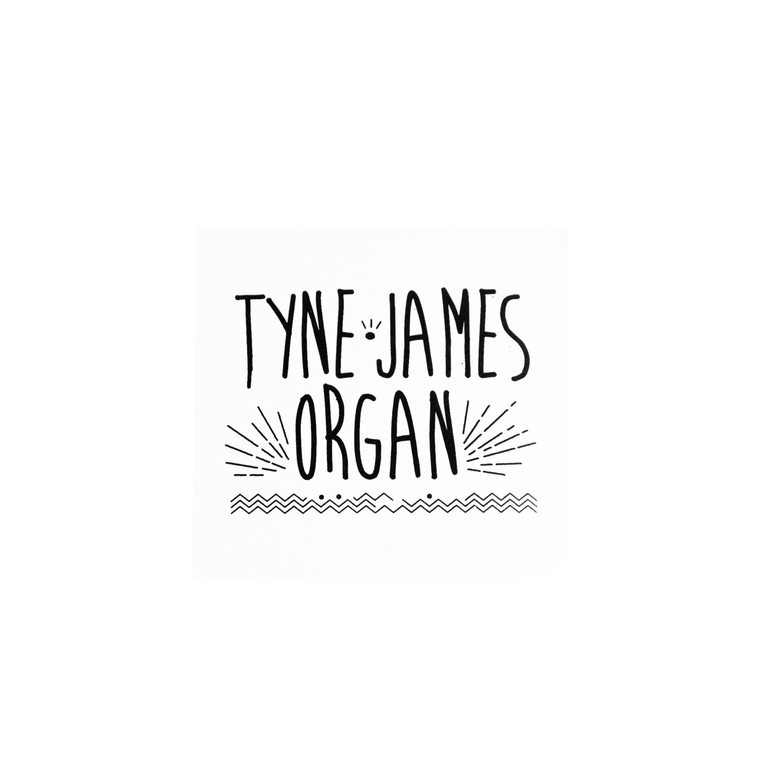 Tyne-James Organ / Logo 2 x Sticker Pack