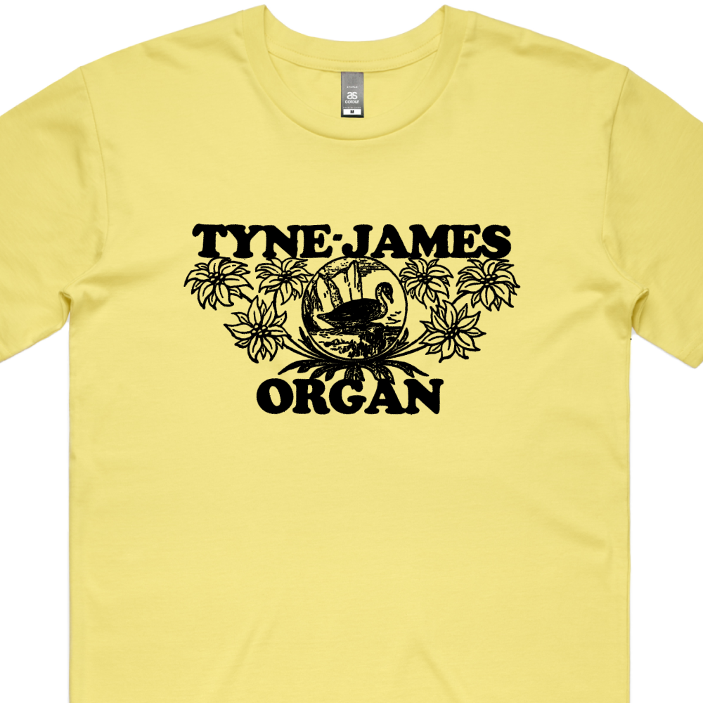 Tyne-James Organ / Duck Lemon Yellow T-Shirt
