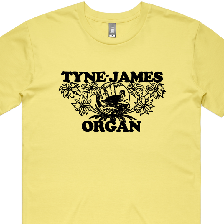 Tyne-James Organ / Duck Lemon Yellow T-Shirt