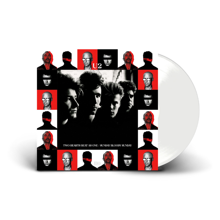 U2 / Two Hearts Beat As One / Sunday Bloody Sunday - War & Surrender Mixes 12" White Vinyl RSD 2023