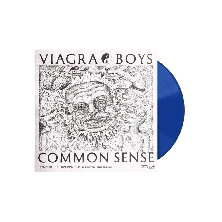 Viagra Boys / Common Sense  (Limited Vibrant Blue) vinyl