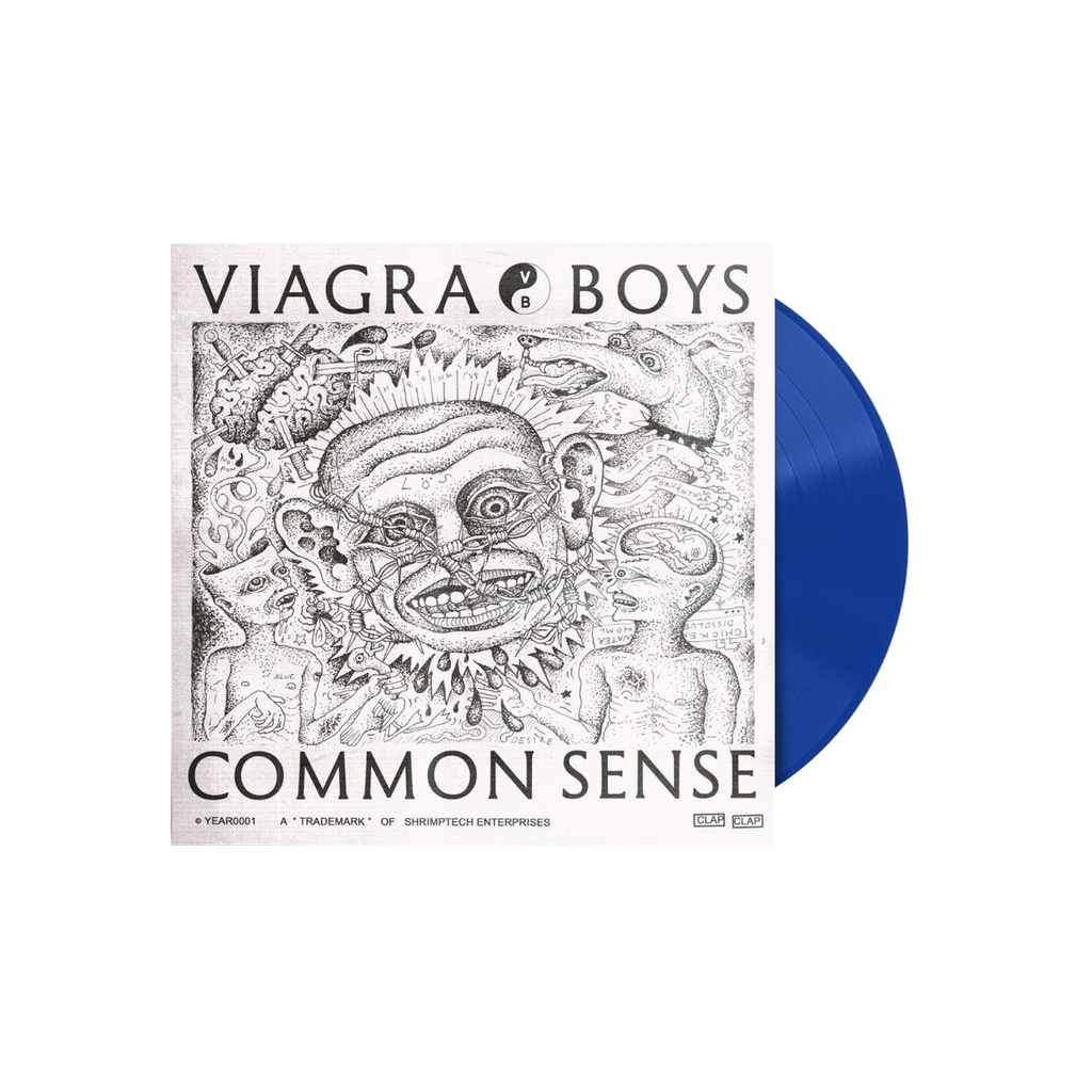 Viagra Boys / Common Sense  (Limited Vibrant Blue) vinyl