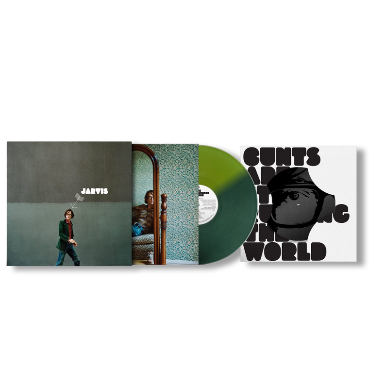 Jarvis Cocker / Jarvis LP Green Split Colour Vinyl + Etched 7" Vinyl