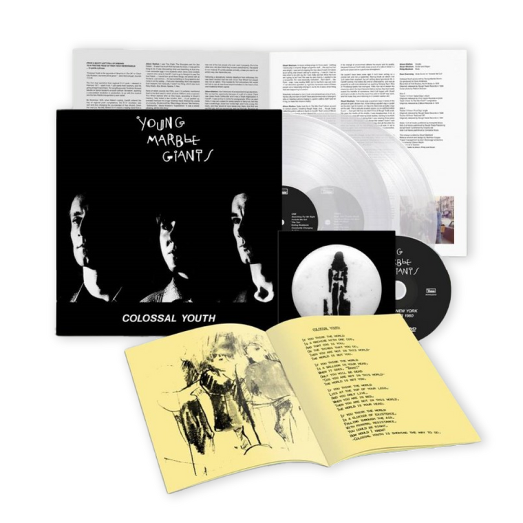 Young Marble Giants / Colossal Youth (Anniversary Edition) 2x LP Clear Vinyl + DVD