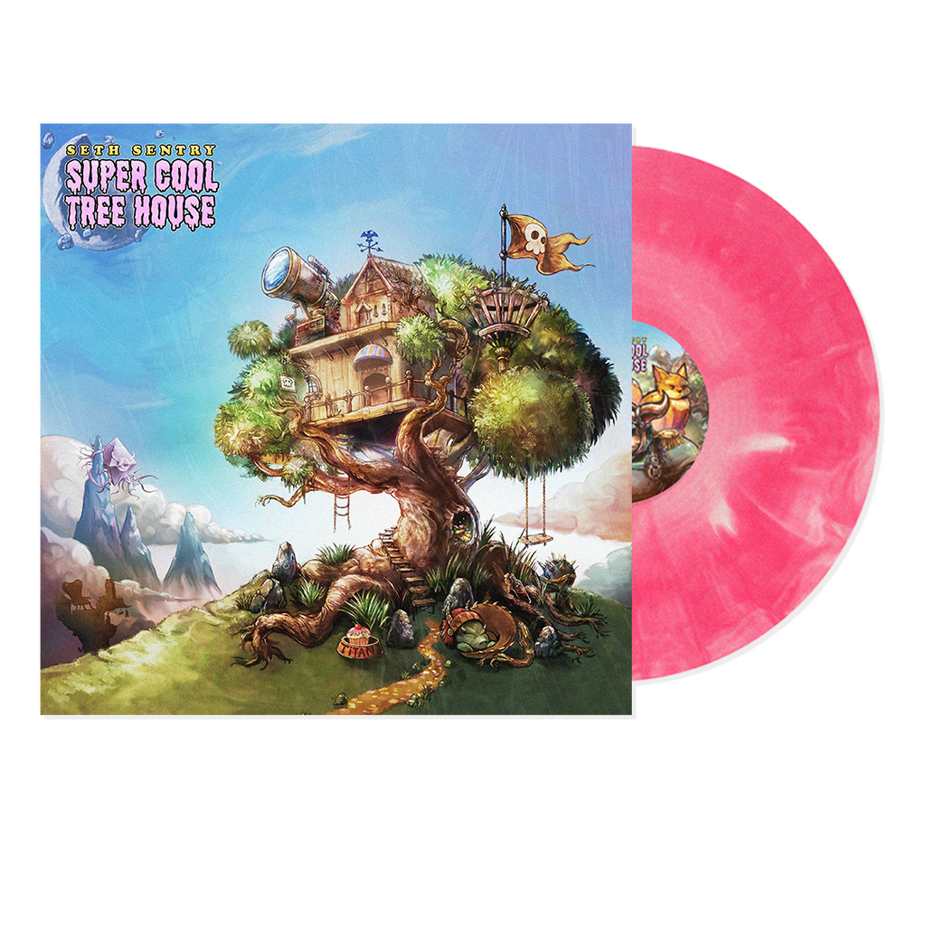 Seth Sentry / Super Cool Tree House / Pink Slime Vinyl + Skate Deck Bundle