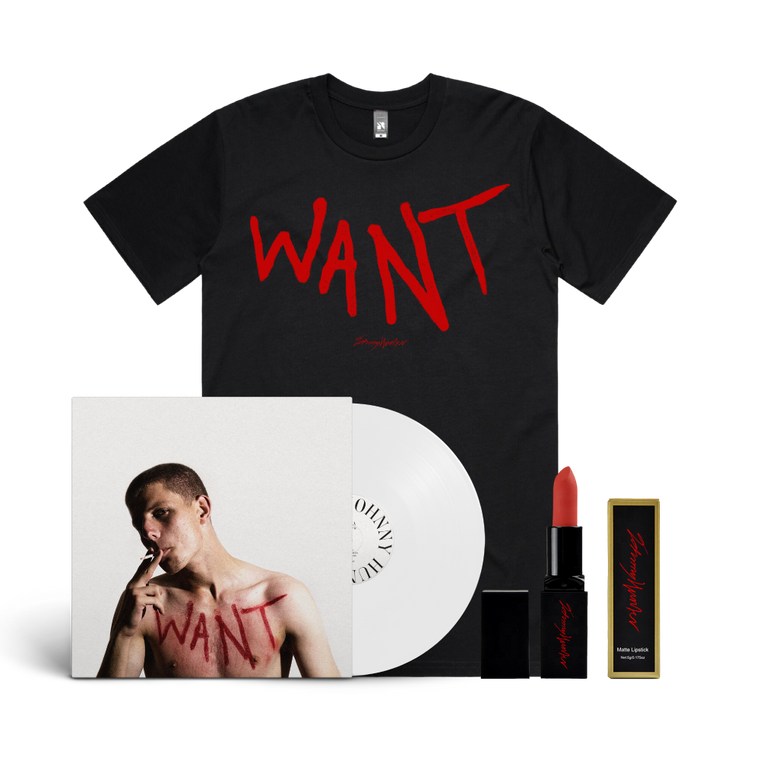 Want Black T-Shirt Bundle