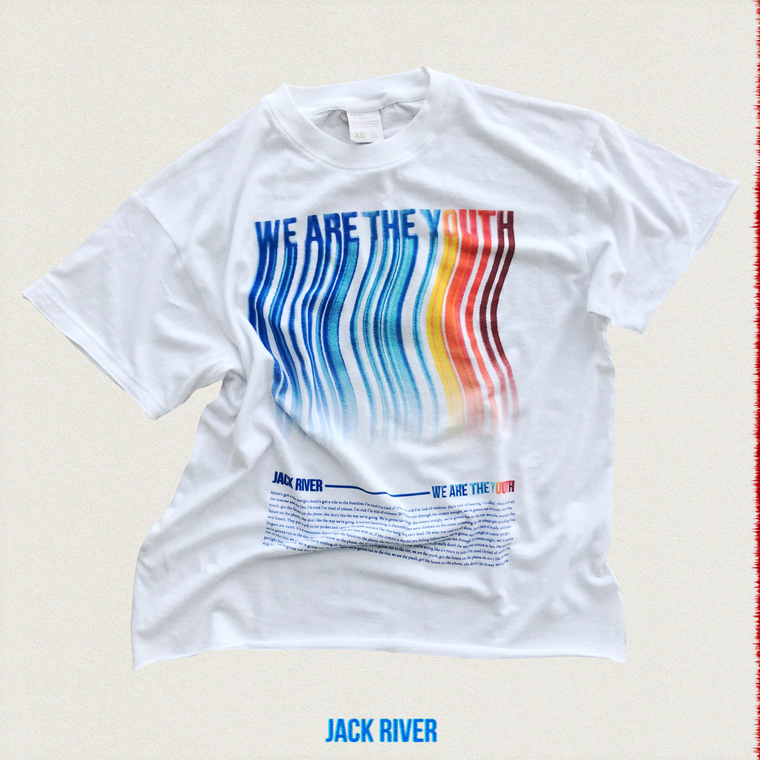Jack River /  We Are The Youth / Hemp Oversized T-shirt