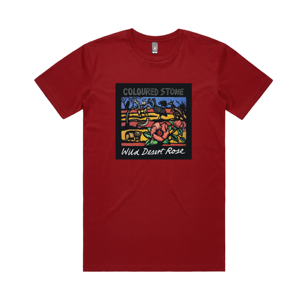 Wild Desert Rose / Cardinal T-Shirt