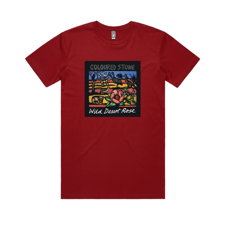 Wild Desert Rose / Cardinal T-Shirt