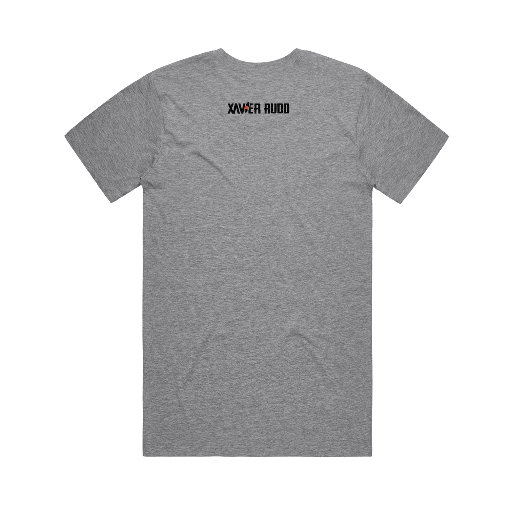 X / Grey Marle Organic T-Shirt