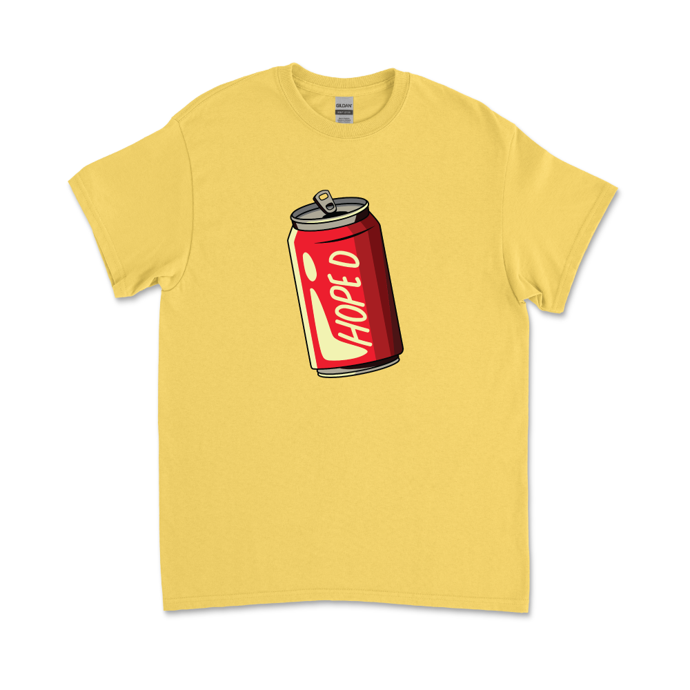 Hope D / Yellow Coke Can T-Shirt