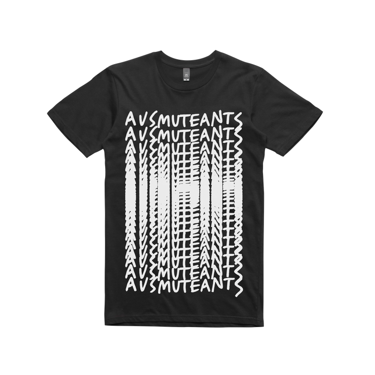 Ausmuteants Repeat  / Black T-shirt