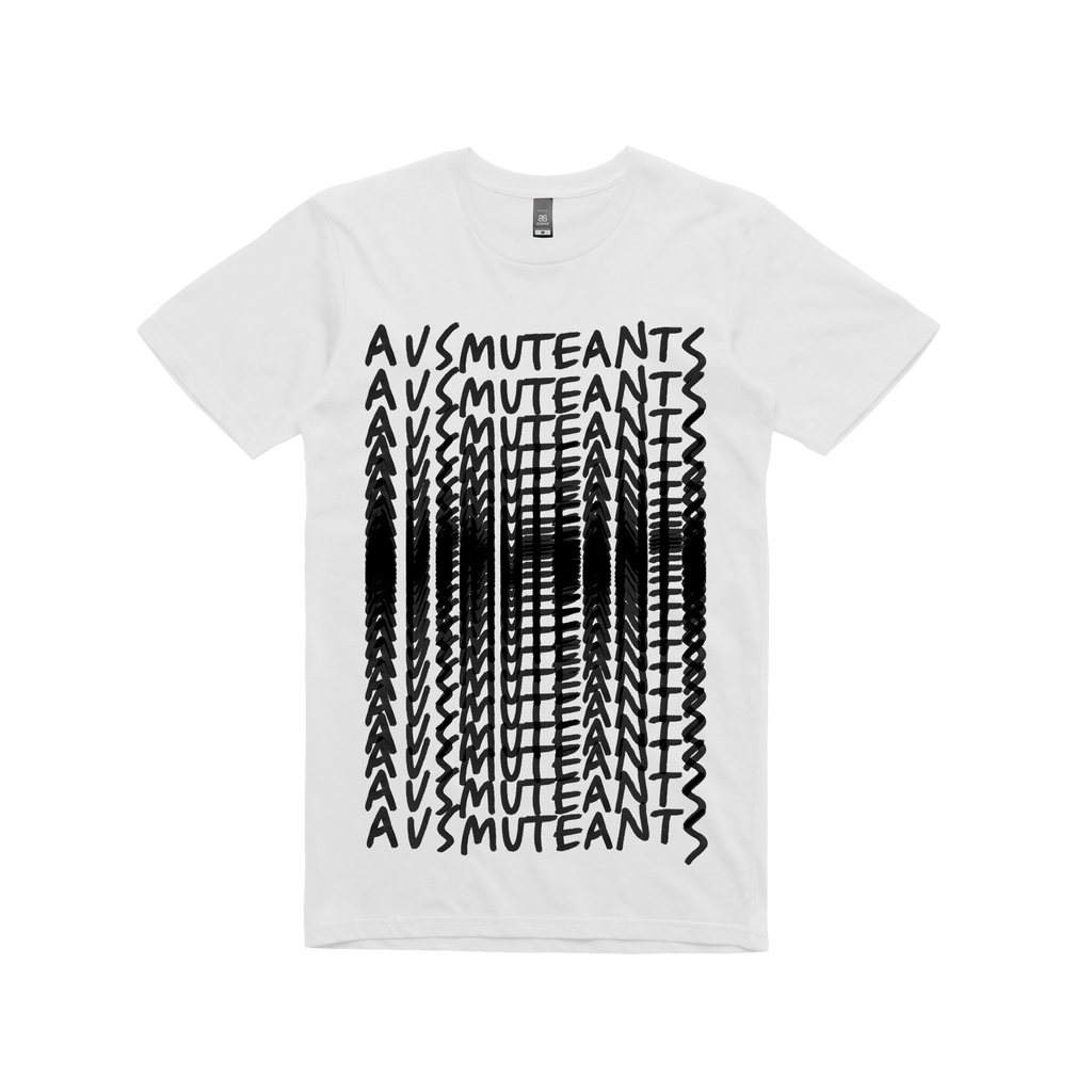 Ausmuteants Repeat  / White T-shirt