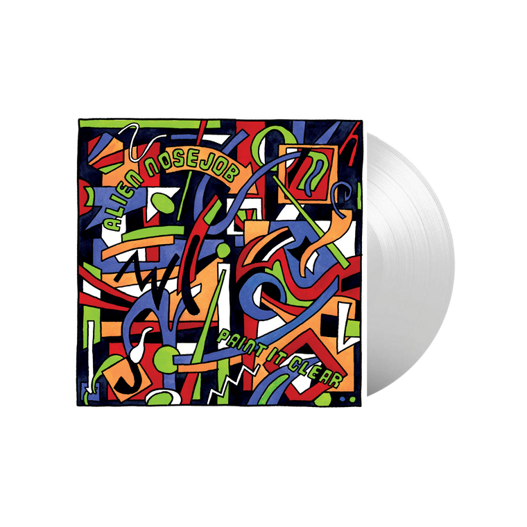 Alien Nosejob / Paint It Clear LP Clear Vinyl