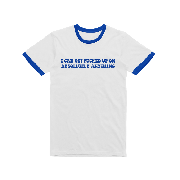 Absolutely Anything / Blue Ringer T-shirt