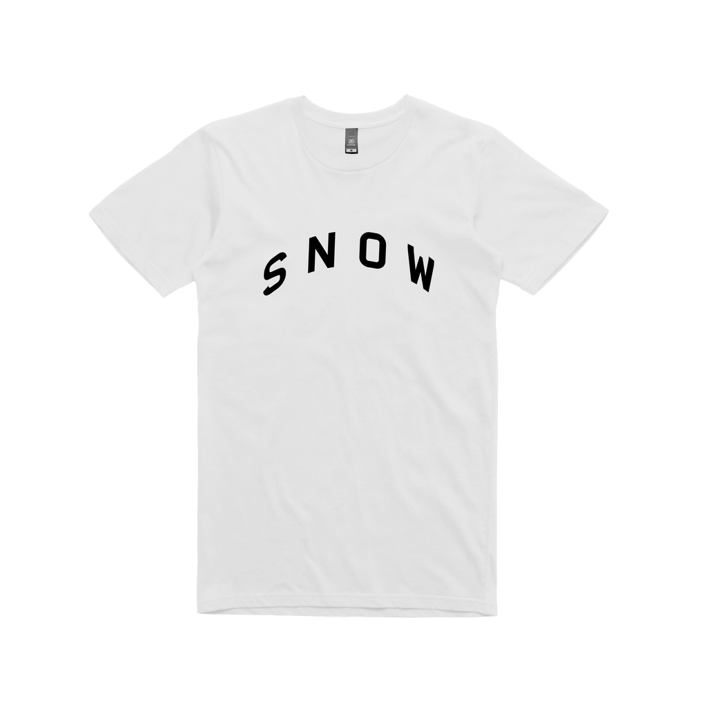 Snow  / White T-shirt