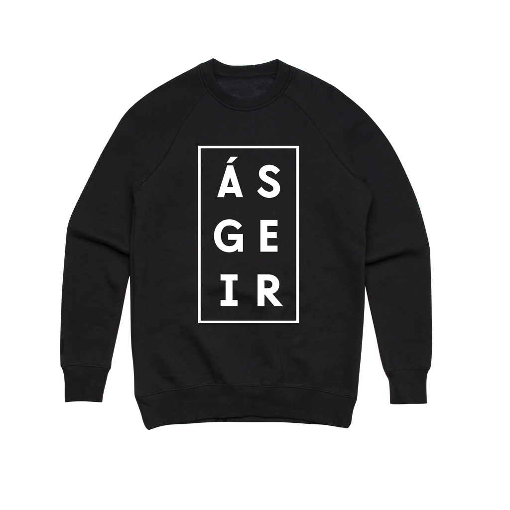 Afterglow / Black Crew Sweater