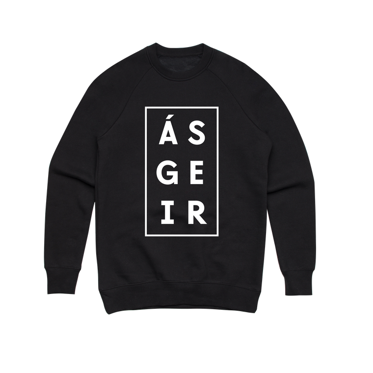 Afterglow / Black Crew Sweater
