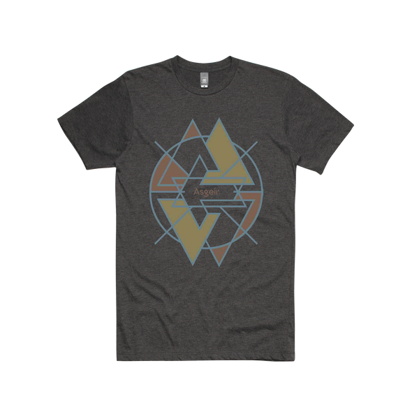 Asgeir 'Complex' asphalt marle t-shirt – sound-merch.com.au