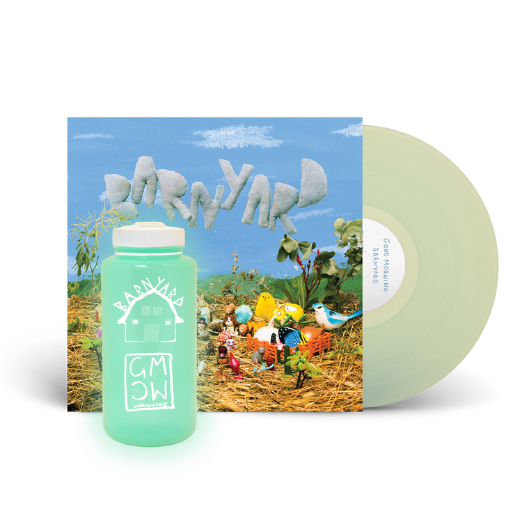 Barnyard / Seafoam Vinyl + Water Bottle Bundle