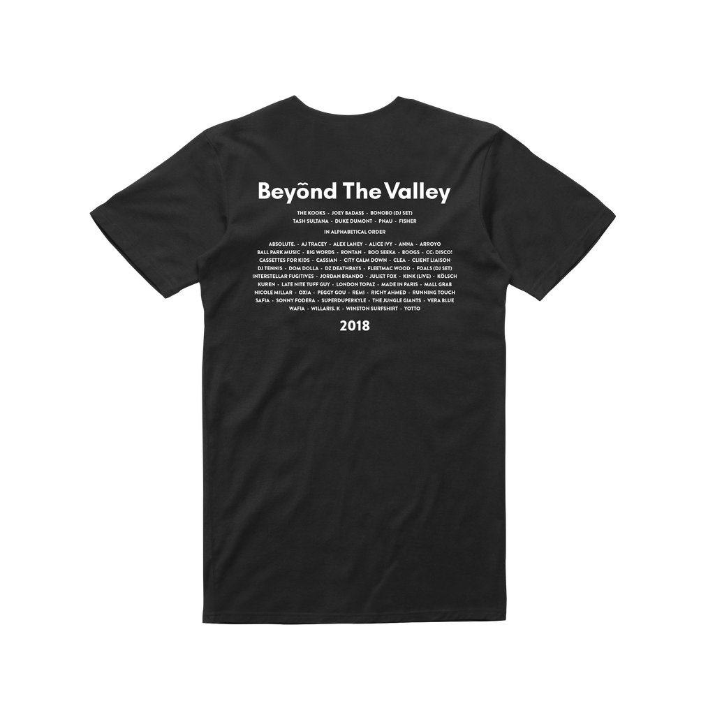 2018 Festival / Black T-shirt