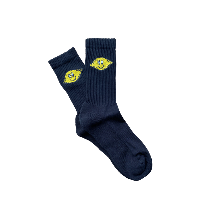 Lemon Head / Black Socks
