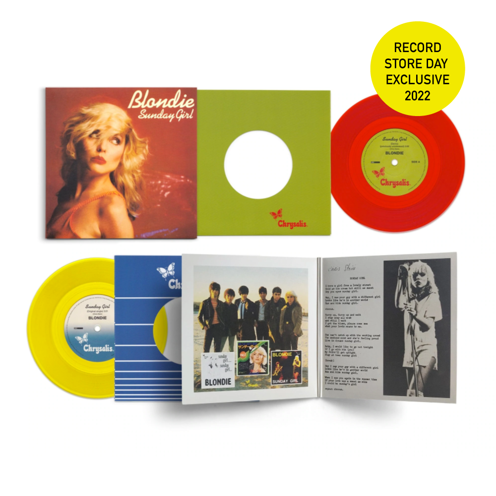 Blondie / Sunday Girl 2 x 7" Yellow & Red Vinyl RSD 2022