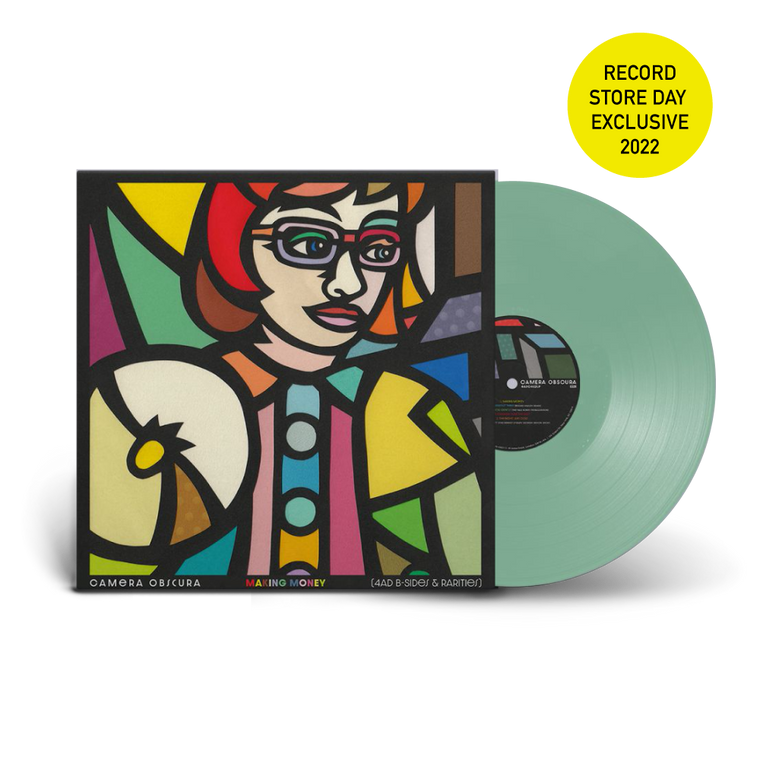 Camera Obscura / Making Money: 4AD B-Sides and Rarities LP Transparent Mint Vinyl RSD 2022