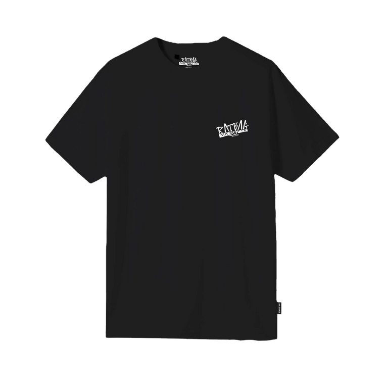 RATBAG X MR SIMPLE / Shred Rat SS Black T-Shirt