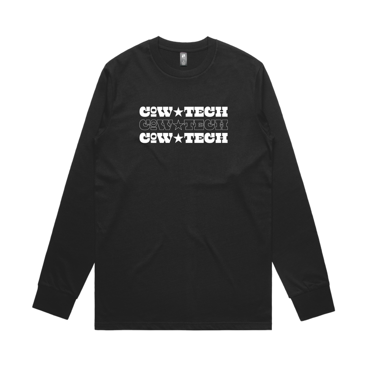 cow☆tech by Y.O.G.A. / Black long-sleeve