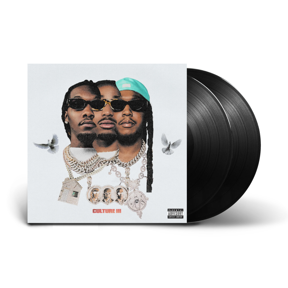 Migos / Culture III Black 2XLP Vinyl