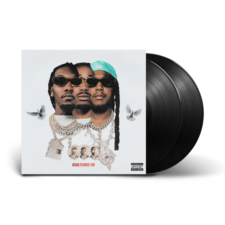 Migos / Culture III Black 2XLP Vinyl