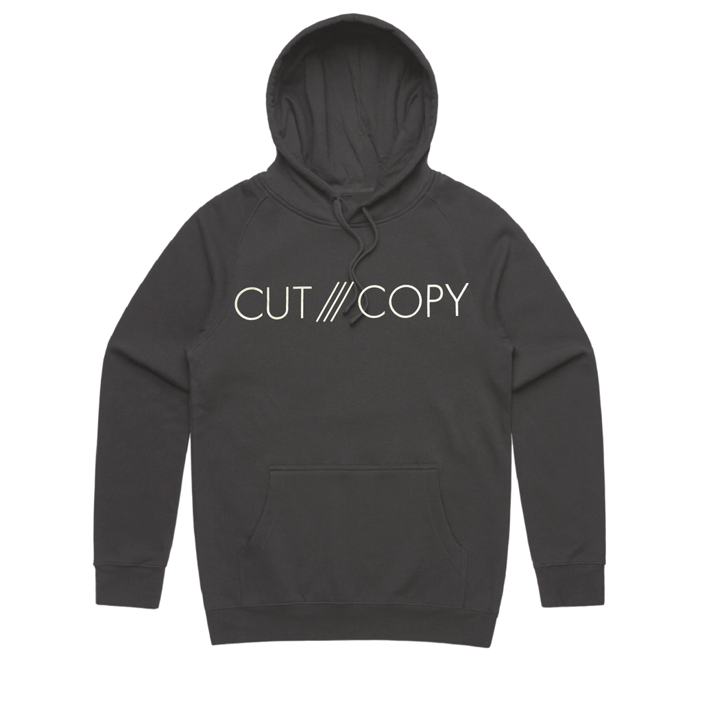 Cut Copy Logo / Charcoal Hood
